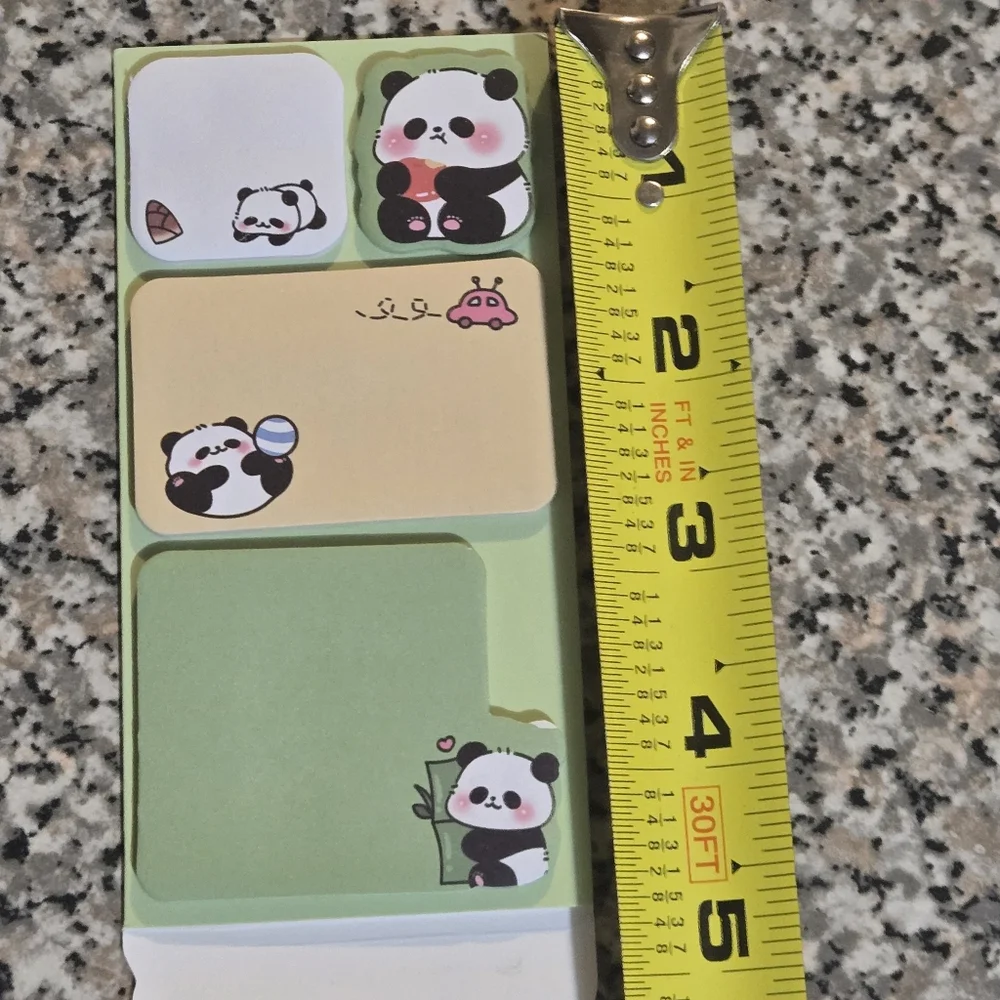 2 Cute Animal Sticky Notes Memo Pad Set